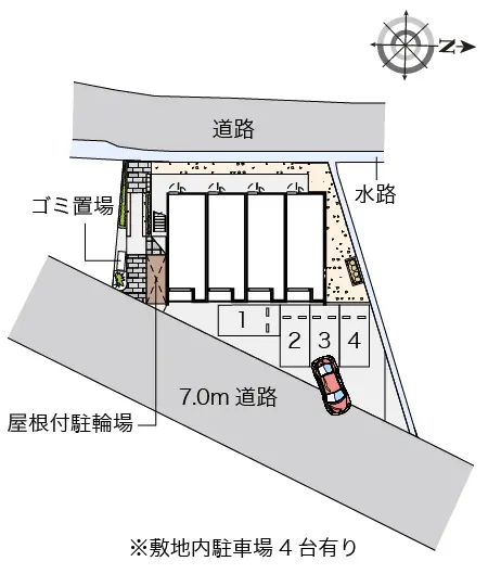 加東市上滝野 月極駐車場